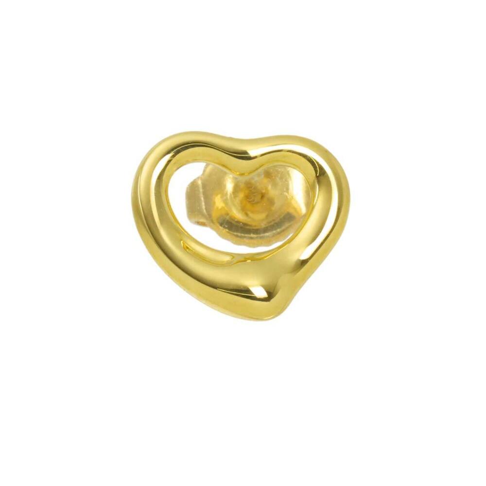 Tiffany & Co. Heart Earring, 18K Yellow Gold (750), Single Earring (One Only)